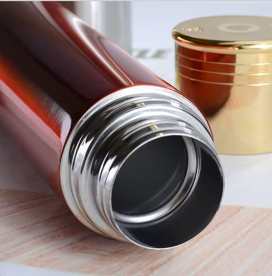 Vaso amistoso del acero inoxidable del cobre de la pared doble del deporte del vacío de Eco
